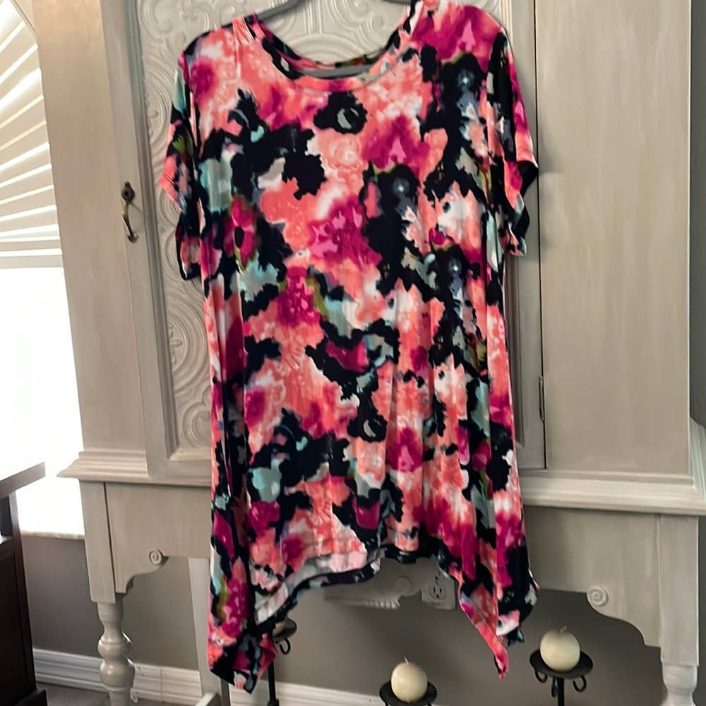 Multi-Color SS Soft Flowy Top